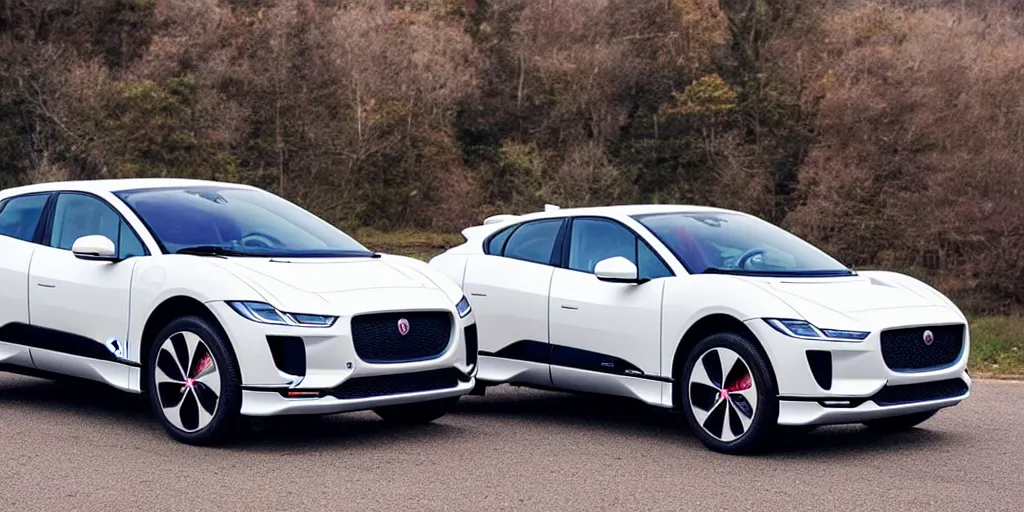 Prompt: “1990s Jaguar I-Pace”