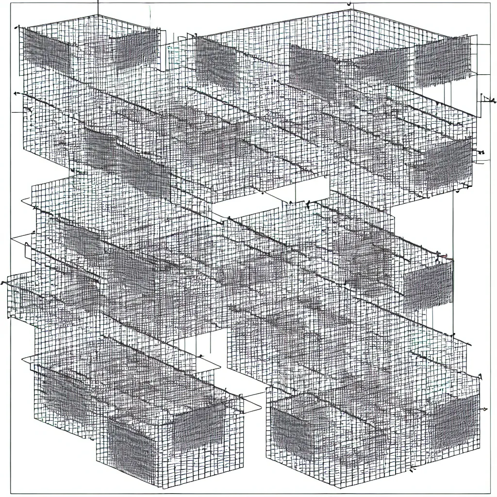 Image similar to a perfectly organised schematic for a machine to ingest kittens and output woven baskets made of cat fur and bones.