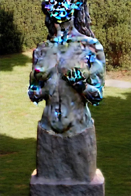 Prompt: statue of Emilia Clarke cute surprised, eyes closed, bliss, highly detailed, seductive, hyperrealism, painted by John Singer Sargant, Greg Rutkowki, Frank Frazetta