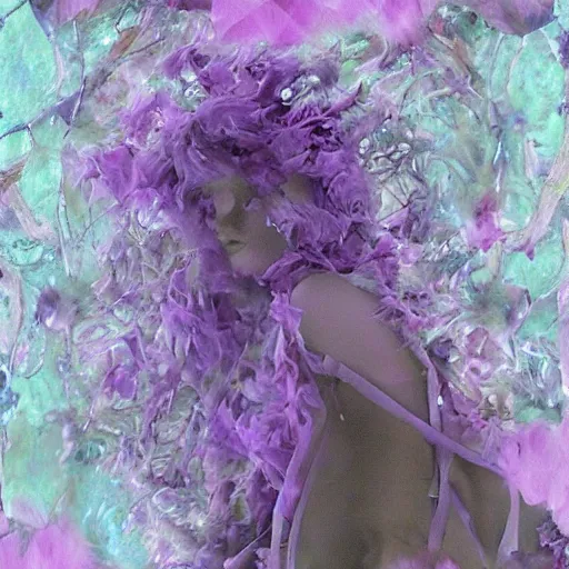 Image similar to crystethereal lavender atrium manipulation layeredinfusion lilac silver silver fuji pastel lilac sparkle fuji surreal creations serene lilac sparkle grey lilac weeping abstract collage