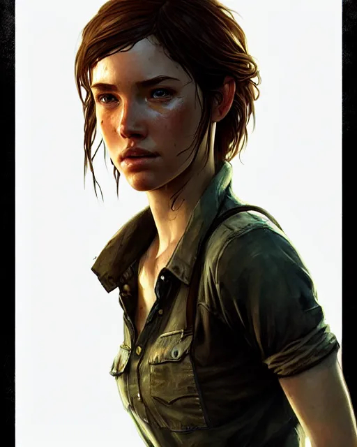 Ellie Hair Styles Art - The Last of Us Part II Art Gallery