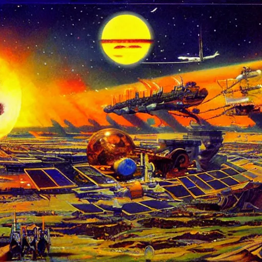 solarpunk, by Robert McCall | Stable Diffusion | OpenArt