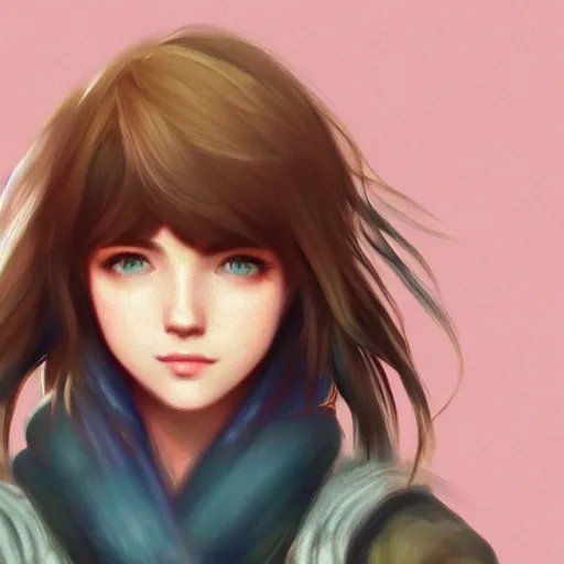 Image similar to a selfie of max caulfield, fantasy, intricate, young and cute, highly detailed, digital painting, artstation, concept art, smooth, sharp focus, illustration, unreal engine, life is strange, Edouard Caplain