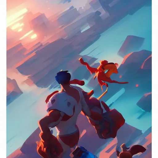 Image similar to hero world nintendo ds, behance hd by jesper ejsing, by rhads, makoto shinkai and lois van baarle, ilya kuvshinov, rossdraws global illumination