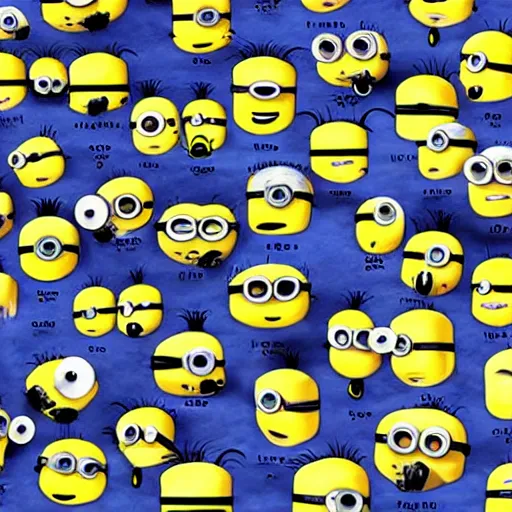 Prompt: xray of minions