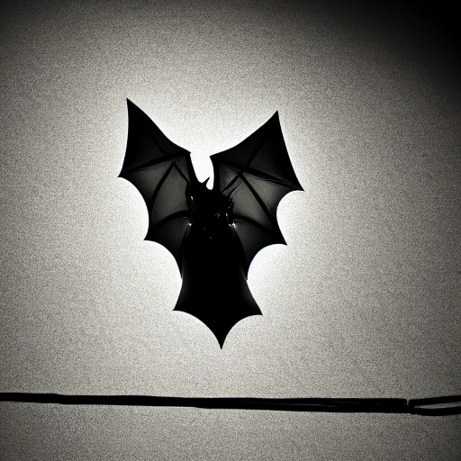 Image similar to a bat under a street light, realistic, award winning, detailed, 8k, studio lighting, HD, hyper realistic,