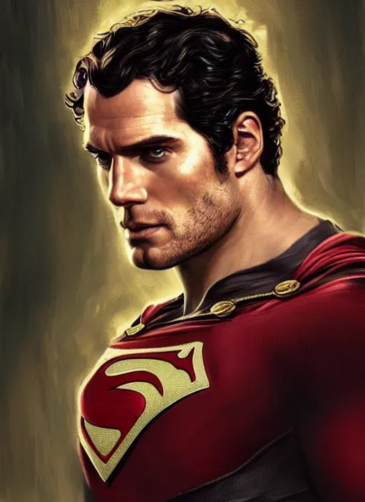 ArtStation - The best Superman is the great Henry Cavill.