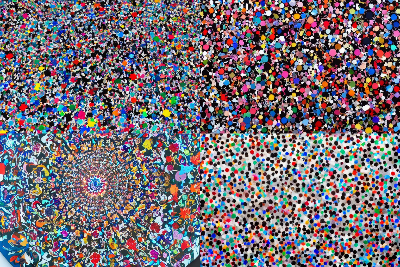 Prompt: Damien Hirst art installation titled Death, 4K photo