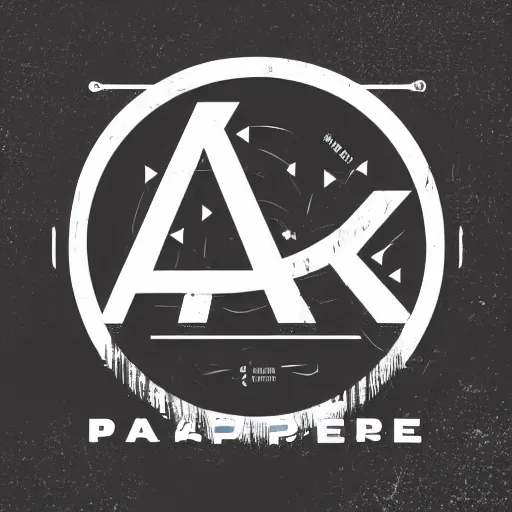 Image similar to logo for aleks papez, vector, typography