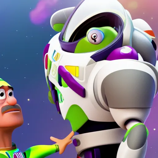 Image similar to Steve Harvey is Buzz Lightyear, hyperdetailed, artstation, cgsociety, 8k