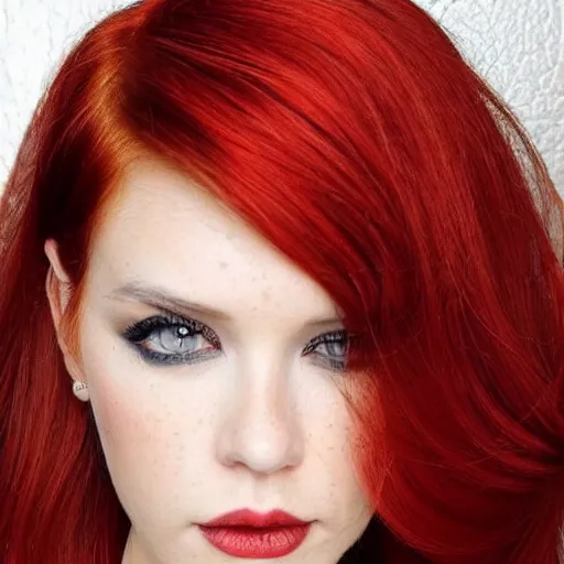 Image similar to red, hair