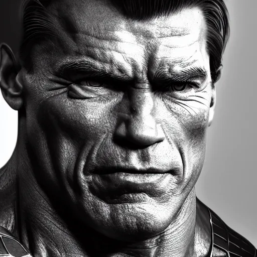 Prompt: Arnold Schwarzenegger as spiderman , muscle extremely detailed, fantastic details full face, mouth, trending on artstation, pixiv, cgsociety, hyperdetailed Unreal Engine 4k 8k ultra HD, WLOP