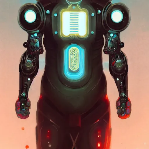 Image similar to a full body portrait of a cybernetic man, cyberpunk concept art by pete mohrbacher and wlop and artgerm and josan gonzales, digital art, highly detailed, intricate, sci-fi, sharp focus, Trending on Artstation HQ, deviantart, unreal engine 5, 4K UHD image