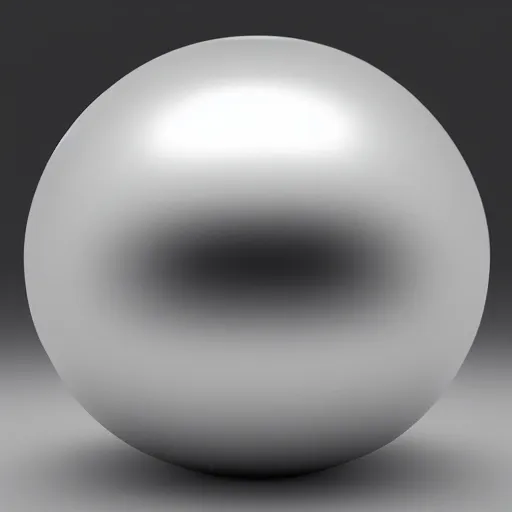 Image similar to centered rule of thirds 5 0 mm film still of a silver sphere orb, 3 d render octane, portrait, sharp focus