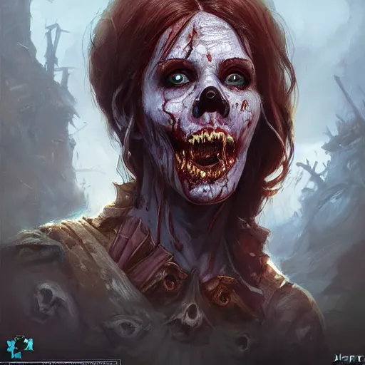 Prompt: portrait of Zombie Taco, D&D, fantasy, portrait, highly detailed, digital painting, trending on artstation, concept art, sharp focus, illustration, art by artgerm and greg rutkowski and magali villeneuve