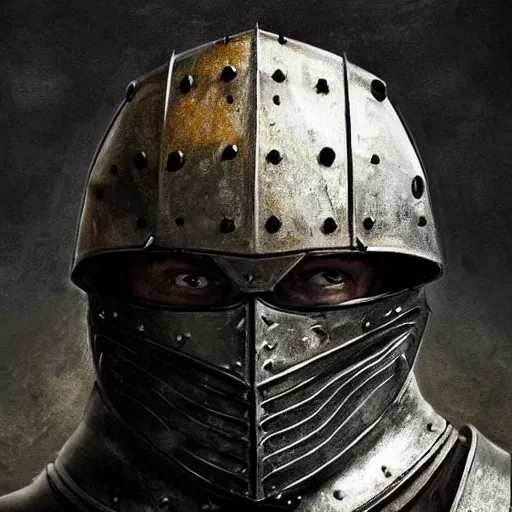 Prompt: gregor clegane from game of thrones wearing a heavy platemail helmet and armor, artstation hall of fame gallery, editors choice, #1 digital painting of all time, most beautiful image ever created, emotionally evocative, greatest art ever made, lifetime achievement magnum opus masterpiece, the most amazing breathtaking image with the deepest message ever painted, a thing of beauty beyond imagination or words, 4k, highly detailed, cinematic lighting