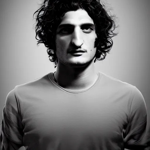 Image similar to louis garrel portrait, arcane netflix, arcane vi, arcane jinx, concept portrait, riot, acrace catoon, detailed expression, high quality, cinematic lighting, fantasy, reflective, spotlight, digital artwork