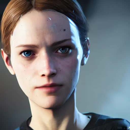 Image similar to Portrait of Kara from the game Detroit : Become Human, model AX400