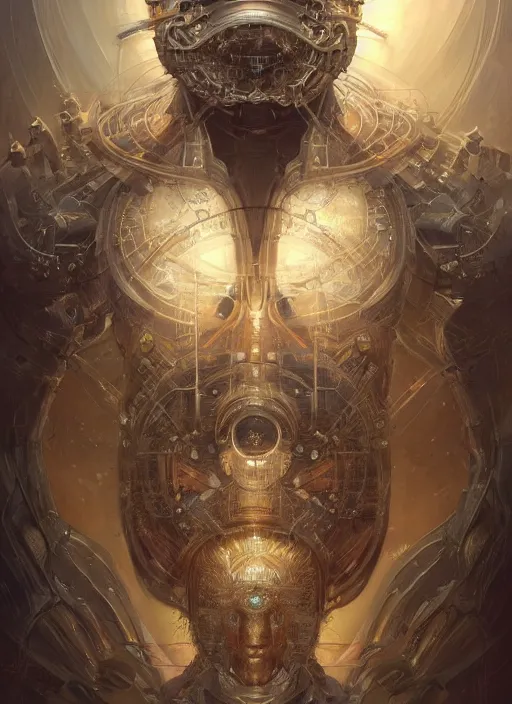 Image similar to cybertronic machine, intricate, elegant, highly detailed, centered, digital painting, artstation, concept art, smooth, sharp focus, illustration, artgerm, tomasz alen kopera, peter mohrbacher, donato giancola, joseph christian leyendecker, wlop, boris vallejo.