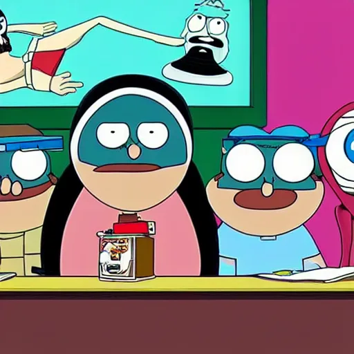 Image similar to regular show in bobs burger