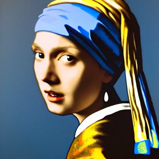 Image similar to painting of Henry Cavill, posed in the style of johannes vermeer girl with a pearl earring painting, hyperrealistic, moody lighting