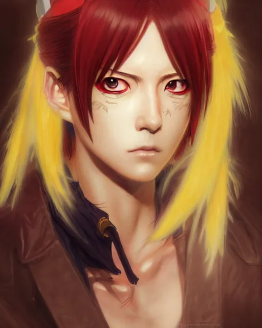 Prompt: portrait Anime Pirate on a ship Sharp fine face, pretty face, realistic shaded Perfect face, fine details. Anime. Antique Renaissance realistic shaded lighting by katsuhiro otomo ghost-in-the-shell, magali villeneuve, artgerm, rutkowski Jeremy Lipkin and Giuseppe Dangelico Pino and Michael Garmash and Rob Rey