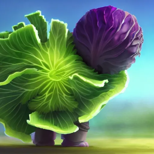 Prompt: a cabbage pokemon realistic artstyle, artstation, professional digital edit, wide shot, hd, cinematic shot, 8 k, 4 k