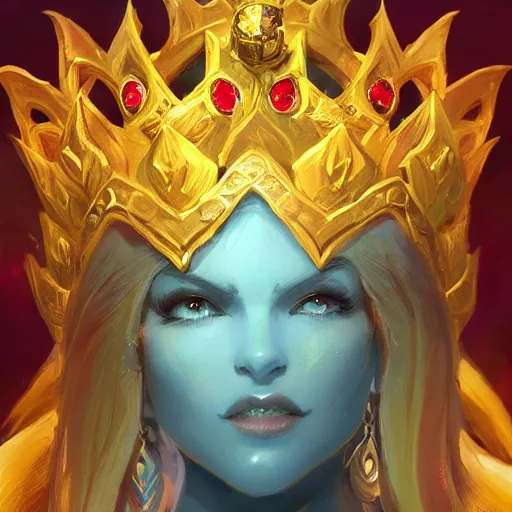 Image similar to a golden majestic crown with gemstone carved into it, floating crown, magic background, yellow magic theme, bright art masterpiece artstation. 8 k, sharp high quality artwork in style of jose daniel cabrera pena and greg rutkowski, concept art by tooth wu, blizzard warcraft artwork, hearthstone card game artwork, the crown