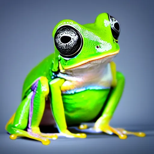 An Adorable Little Green Tree Frog Hidden in the Grass – What Next  Photography & Graphic Arts