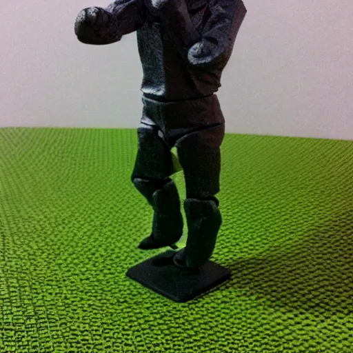 Image similar to wilhelm reich, stop motion vinyl action figure, plastic, toy, rodin style