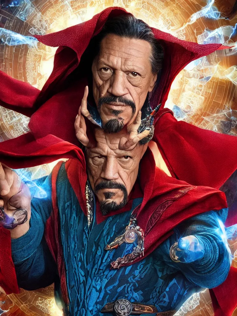 Prompt: Danny Trejo as Doctor Strange