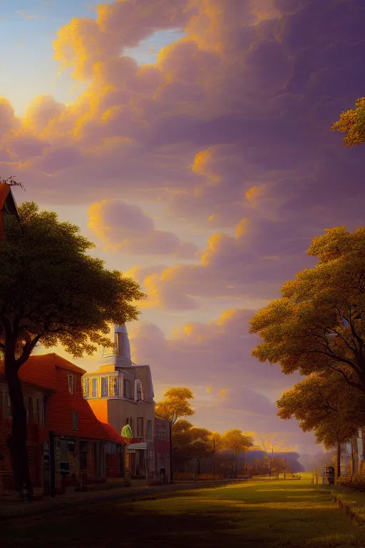 Image similar to a beautiful digital illustration painting of sapulpa, oklahoma, by benoit b. mandelbrot, steven belledin, martin johnson heade, lee madgwick, caspar david friedrich, and david rios ferreira. 8 k resolution trending on artstation concept art digital illustration