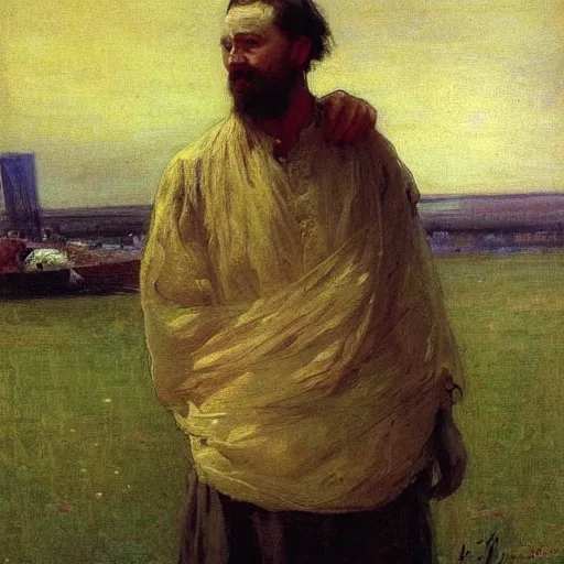 Image similar to chandler by ilya repin