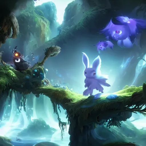 Image similar to ori and the will of the wisps