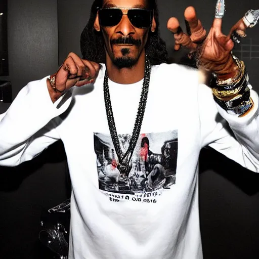 Prompt: Snoop dogg as a really cool guy