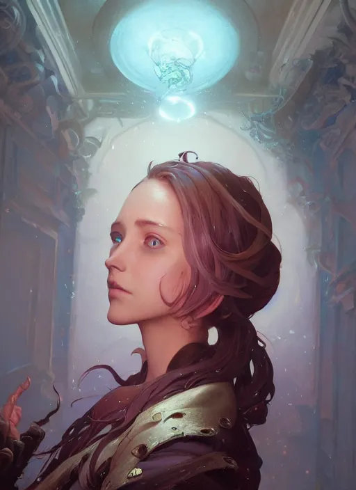 Prompt: Highly detailed portrait of Jinx from Arcane, Stephen Bliss, unreal engine, fantasy art by Greg Rutkowski, Loish, Rhads, ferdinand knab, Makoto Shinkai and Lois van baarle, ilya kuvshinov, rossdraws, Tom Bagshaw, alphonse mucha, global illumination, radiant light, detailed and intricate environment