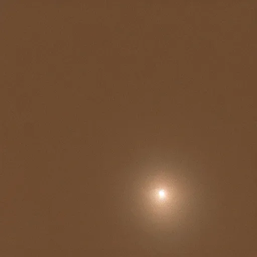Image similar to a photo of mars taken by a telescope