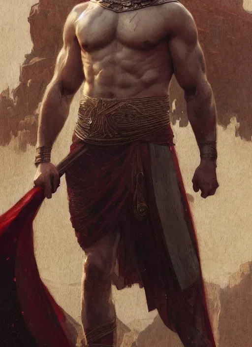 Image similar to Henry Cavill as a Greek gladiator, gorgeous, amazing, muscular, intricate, highly detailed, digital painting, artstation, concept art, sharp focus, illustration, art by greg rutkowski and alphonse mucha