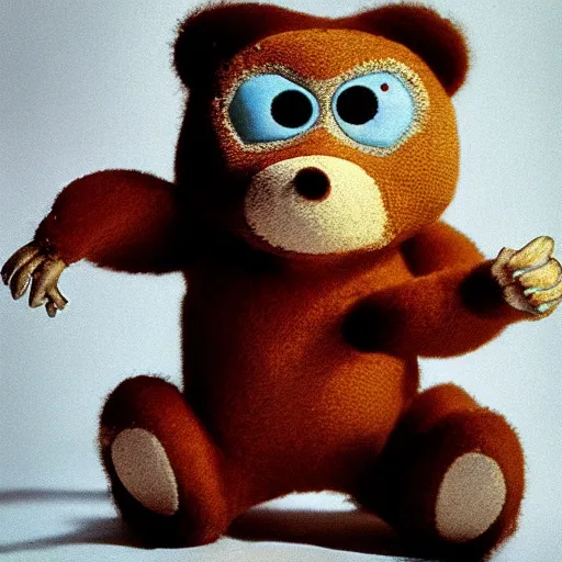 Prompt: soviet cartoon character cheburashka