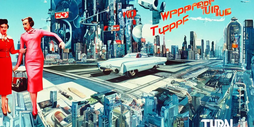 Image similar to still image from a retro futurism themed film about man who sells tupperware called tupperworld, cinematic, widescreen, imax, retro futurism fashion and architecture, movement, movie poster