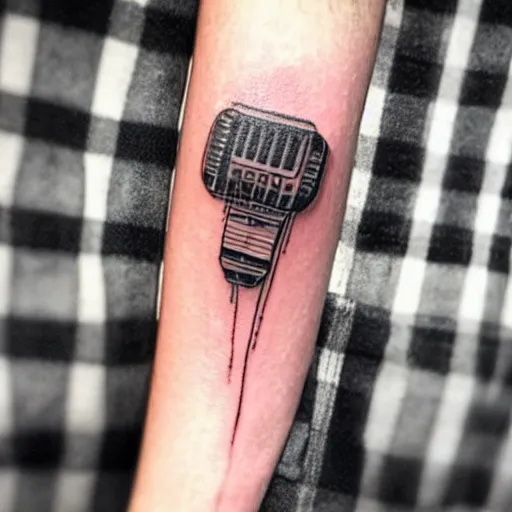 60 Awesome Microphone Tattoos