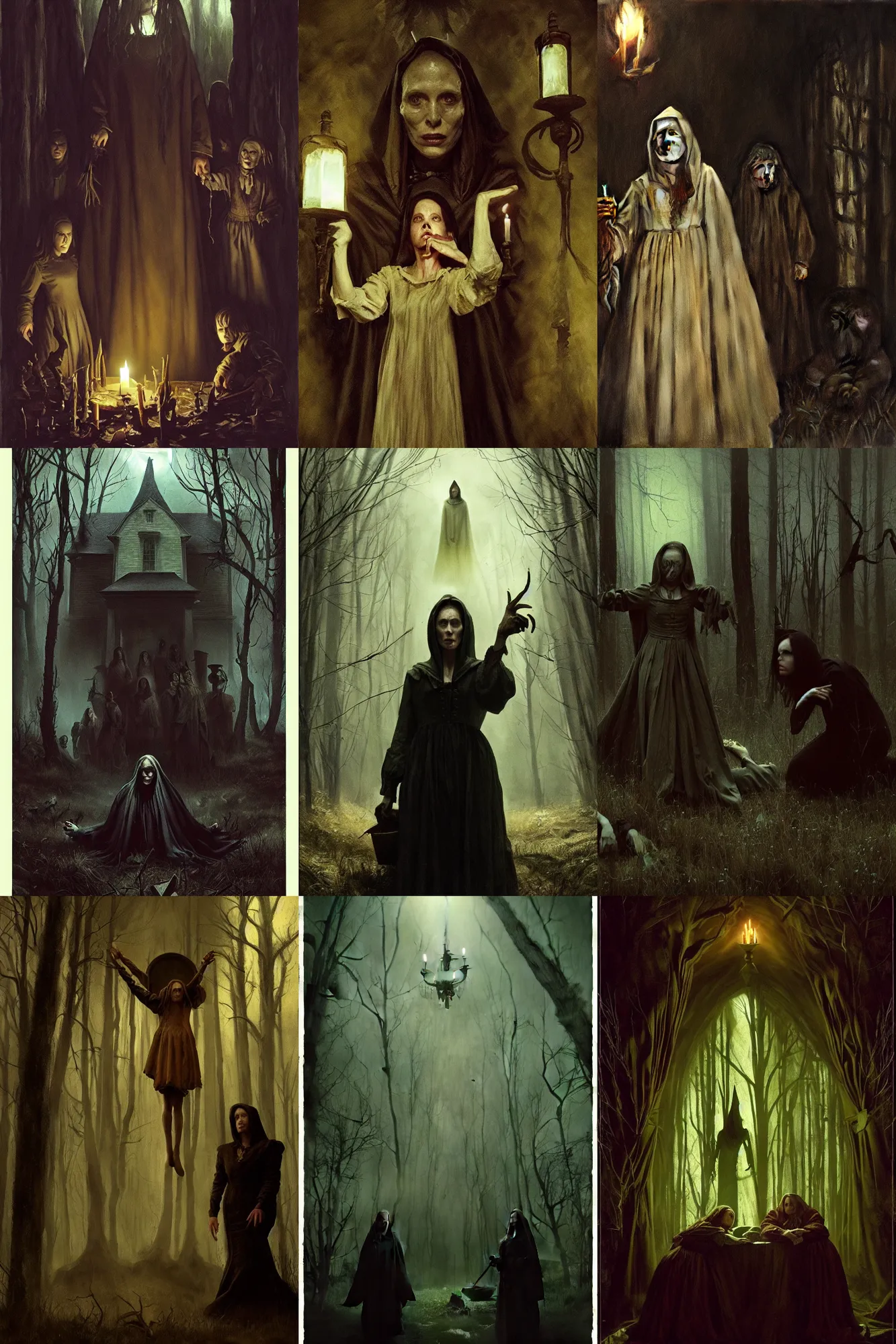 dark fantasy horror art