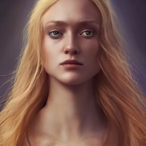 Image similar to epic action shot of beautiful swedish woman with symmetrical face stunning eyes and long blonde hair screaming having a tantrum, weta disney pixar, hi - fructose, decadent highly - detailed digital painting, golden ratio, octane render, artstation, cinematic composition, smooth, sharp focus, artgerm, mucha, loish, wlop hdr