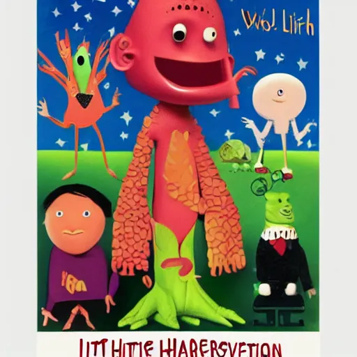 Image similar to little mr weird face by richard hargreaves and jim henson