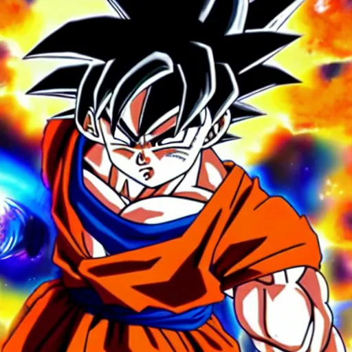 Image similar to goku