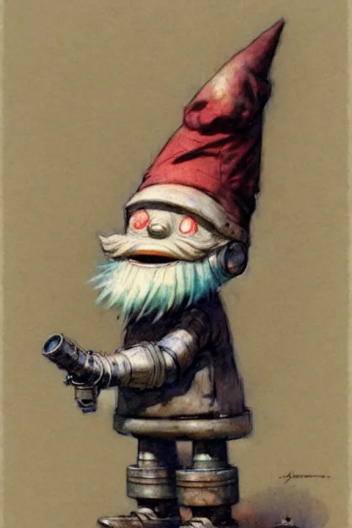 Image similar to ( ( ( ( ( 1 9 5 0 s robot knome. muted colors. ) ) ) ) ) by jean - baptiste monge!!!!!!!!!!!!!!!!!!!!!!!!!!!!!!