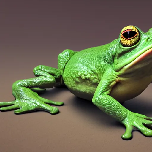 Prompt: hyperrealistic dslr film still of info wars alex jones disguised as frog, stunning 8 k octane comprehensive 3 d render, inspired by istvan sandorfi & greg rutkowski & unreal engine, perfect symmetry, dim volumetric cinematic lighting, extremely hyper - detailed, extremely lifelike attributes & lifelike texture, intricate, masterpiece, artstation, stunning