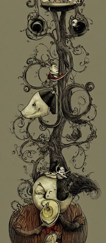 Image similar to a gramoballoophone by alexander jansson