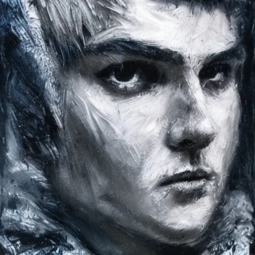 Image similar to Jack frost, realistic, sharp focus, 8k high definition, insanely detailed, intricate, elegant, art by Guy Denning