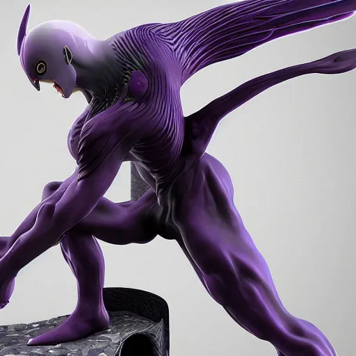 Image similar to femto from the berserk manga, 3 d art, trending on artstation, high detail